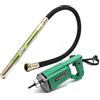 Wiltec Vibratore elettrico per cemento 800 watt incl. ago vibrante 150 cm calcestruzzo