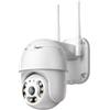Generico Telecamera IP CAM WI-FI Per Esterno PTZ Motorizzata IP66 Videosorveglianza FULL HD 1080P Microfono Fotocamera Intelligente Visione Notturna Camera Dome con Applicazione Per IOS/ANDROID
