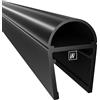 W Waka Home WAKA Premium - Guarnizione per porta doccia e doccia PROC, colore nero, per porte della doccia, 10 - 12 mm, lunghezza 1000 mm, guarnizioni e guarnizione per porta della doccia con la migliore qualità