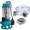 IBO Set di pompa sommersa IBO V500 230 V con tritatutto + tubo da 30 m + attacco da 2 (pompa sommergibile V550 + tubo da 30 m + connettore da 2)