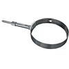 SIP COLLARE MURALE IN ACCIAIO INOX DA 80 A 140 mm X TUBI SCARICO FUMI CANNA FUMARIA
