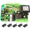 MERHOVO Apricancello automatico SL1000 SL600 SL1500 L Apricancello automatico scorrevole AC 220v 110v Pcb Motore AC Circuito Scheda di potenza Controller con protezione multipla(Kit 2)