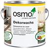 Osmo Cera decorativa Creativ 3132 Grigio Beige per interno, colore: trasparente/opaco 0,75L ca. RAL 1019 Graubeige