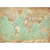 murando - Carta da Parati Moderna per Camera da Letto, Mappa, 100x70 cm | Fotomurali in TNT, Decorazione da Muro XXL, Carte da Parati Moderne, Mondo, Produzione Europea