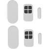 Lancoon 2 Confezioni Sensore di Allarme Porta Wireless con 2 Telecomandi Sirena Magnetica Antifurto 130 dB Standby Lungo Avviso di Bassa Potenza per Negozio di Casa Garage Sicurezza Bambini