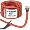 EBROM 3 meter cavo in silicone ad esempio per la sauna - 3 m - sihf 7 X 1,5 mm² (7 X 1,5 mm2)