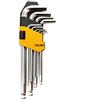 Tolsen 9PCE extra lungo braccio chiave esagonale set Heavy Duty