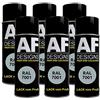 Alex Flittner Designs 6 X RAL vernice spray auto vernice colorata RAL7001 grigio argento lucido