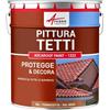 ARCANE INDUSTRIES Pittura per tegole del tetto - ARCAROOF PAINT - 1222-2,5 L Marrone Arancio - RAL 8023