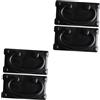 Operitacx 2 Set Maniglia Dell'anello Di Trazione Vintage Buco Maniglie Per Cassetti Del Comò Maniglie Dei Cassetti Chiave Maniglia Del Cassetto Annata Ferro Da Stiro Nero 2 Pezzi * 2