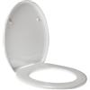 IDROTOP Copriwater per ESEDRA FLY AVVOLGENTE come ORIGINALE TERMOINDURENTE BIANCO cerniera inox