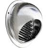Generico Griglia Aerazione Antipioggia, Griglia di Ventilazione Esterna Griglias di Scarico Rotonda, Cappuccio a Griglias di Aerazion in Acciaio Inox con Zanzariera, per Bagno Domestiche(120mm(4.7in))