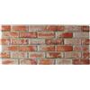 Signorbit Pannello finto Mattone in EPS Resinato Misura 100x50 cm Spessore 2 Cm - MATTONCINO ROSSO - RETAIL BOX da 10 pannelli (sviluppano 5 MQ)