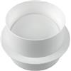 CulinaBlend Valvola di ritegno per ventola in PVC, tubo rotondo, valvola di sfiato per ventilatore, per bagno, cucina, applicazione (110 mm)