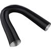 Eawfgtuw Tubo flessibile in alluminio per riscaldatore ad aria diesel, diametro 75 mm, per camper, camper, rimorchio, riscaldatore di parcheggio, 60/80/100/200/300 cm, nero, ignifugo, anti-impatto