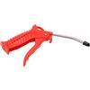 Garosa Spolverino a Linea Pistola ad Aria Compressa Ugello in Rame per Alta Pressione Accessorio Pneumatico per Pulizia Flusso dAria Rosso Compatibile con Compressori Italiani