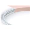 My Brand1 12 metri di guide angolari in PVC per muratura a secco per archi a tutto sesto, curve | PVC 90°