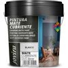 JOVIRA PINTURAS- 6 Chilo - Pittura di copertura opaco. Pittura per interni ed esterni con eccellente potere coprente. (4 Litri, Bianco). F-4