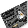 GrecoShop Avvitatore pneumatico 1/2 - pistola avvitatrice per ruote ad aria pneumatica con bussole