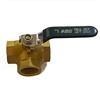 FP-TECH VALVOLA DEVIATRICE MANUALE 3/4 FEMMINA IMPIANTO SOLARE TERMICO CALDAIA ACQUA CALDA SCALDABAGNO