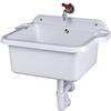 nextradeitalia 1 PZ PILOZZO LAVATOIO DA PARETE cm 60 x 45 x h.28