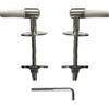 HYDRO HOME Kit Cerniere per copriwater Tonic Ideal Standard termoindurente K704701 Sedile Wc, Tavoletta wc, Copri Wc