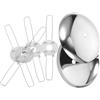 DIYEAH Clip a Molla per Paralume Supporto per Lampada da Tavolo in Ferro Argento Facile da Installare per Uso DIY e Ufficio