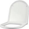 IDROTOP Copriwater per AXA ONE come ORIGINALE TERMOINDURENTE BIANCO cerniera inox normale