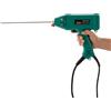 DeeDuud Saldatrice manuale 3000 W, saldatrice con inverter IGBT LCD, protezione da surriscaldamento, saldatrice elettrica portatile per 1,6 - 3,2 mm di diametro 2 - 14 mm di spessore (blu)