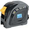 KKnoon Telemetro laser 2in1 5m Misuratore di nastro Righello Display LCD con retroilluminazione Misuratore di distanza Dispositivo di misurazione dell'edificio Volumi dell'area Attrezzatura topografica