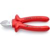 KNIPEX Tronchese laterale cromata isolati ad immersione, collaudati VDE 160 mm, 70 07 160
