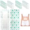 HENGBIRD 30PCS Benda Trasparente Impermeabile, 10x25 cm Pellicola Tatuaggi Copri, Waterproof Bandage Cerotti Elastici di Fissaggio Benda Pellicola Trasparente per la Cura dei Tatuaggi Protezione Delle Ferite