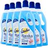 Emulsio Ravviva Marmo Detergente Pavimenti per Ceramica Granito Ardesia Resina Gres Pietre Naturali Formula a pH Neutro ad Azione Protettiva Profumo di Fiori Rosa a Lunga Durata - 6 Flaconi da 750ml