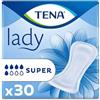 TENA Lady Asciugamano igienico Super 30 unità