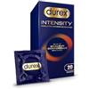 Durex Intensity - 20 Preservativi Uomo Senza Lattice Ultima Generazione Ultra Fine Ultra Lubrificati - Più Calore Corporale Condiviso - Dimensioni Standard