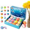 Generico 12Pack Bath Bombs With Surprise Inside | Toy Salt Ball Sleeve Box Bath Bombs, Easter Gift Set For Home Bathroom Kindergarten Relaxation Play Boys Girls