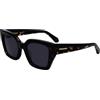 FERRAGAMO GAFAS SF2035S C: BLACK/BLACK TORTOISE/EYE SIZE: 52 BRIDGE: 19 HORIZONTAL MEASUREMENT: 52 VERTICAL MEASUREMENT: 42,7 Cura della persona e salute