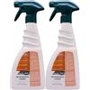 FEI FAN Aquam Detergente Spray LEGNO Formulato Con Sostanze Sgrassanti, Utilizzo Senza Risciacquo. Ideale Per Legno Lucido, Semilucido, Trattato Con Vernice o Cera 500ml (2 Spray)