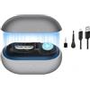 Generico Taglia Unghie Elettrico Per Mani E Piedi Con Luce Led/Lucidatura/Organizzatore Per Unghie, Tagliaunghie Elettrico Mani E Piedi Per Neonati, Adulti, Anziani (Rosa)
