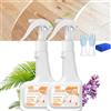 NNBWLMAEE Blessrich, spray multiuso per la pulizia del legno, con formula delicata, multiuso, detergente per pavimenti in legno, per mobili in legno, pavimenti, cura della tavola (2 pezzi)