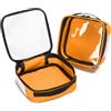 Lyirfan Borsa di primo soccorso vuota,borse di accessorio portatili per kit medico di primo soccorso,con kit medico di emergenza di finestra trasparente,per casa e lavoro,escursionismo. (Verde, S)