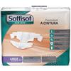 Soffisof Air Dry Pannoloni con Cintura Maxi L - 15x Pannoloni per Anziani - Assorbenza fino a 9 Gocce - Ausili Incontinenza Uomo e Donna, Confezione Singola