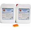 real chimica ChanteClair Sgrassatore Bicarbonato Universale Superpotente, 2 Taniche da 5 L + spugna piatti KIT CREATO DA GALLIK