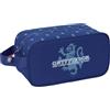 safta HARRY POTTER CAPTAIN - Scarpiera media, multiuso, portatodo, sport, extrascolari, calcio, comodo e versatile, 29 x 14 x 15 cm, Blu navy, M, Casual