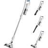 Midea MCS2021WB Aspirapolvere Senza Fili, 2 in 1 Scopa Ricaricabile P5, Durata a 45 Minuti, Spazzola Con Luci LED, Soddisfa Varie Scene Di Pulizia, Bianco-Blu