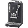 FABER COFFEE MACHINES | 3.0 PRO ESSENTIAL | Macchina Caffè ESE 44mm Compatta con, Tanica in Vetro, Portacialda Estraibile e Pressacialda Ottone Regolabile (Black, CROMO)