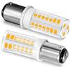 ZHENMING B15D LED Dimmerabile 230V 3.5W Sfera, Sottile LED Sfera Speciale B15d Base Della Lampada Bianco Caldo 3000K 460LM Ricambio per 40W Macchina Da Cucire Sfera, 2-Pack, E14T2864