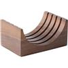 Pchnfei Marrone Espresso-Puck Schermo Noce Stand Caffè Filtro Riutilizzabile per Espresso-Portafilter Supporto in Legno per 51/53/58mm Filtro Caffè Screen Holder Accessori Macchina da Caffè