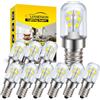 Ruiandsion E14 LED Lampadine a bassa tensione AC DC 24V 2W con attacco Edison a vite, risparmio energetico 6000K bianco, per lampade solari, camion, confezione da 10