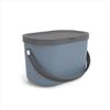 Rotho Albula 1054606161WS - Pattumiera biologica con coperchio, 3,2 l